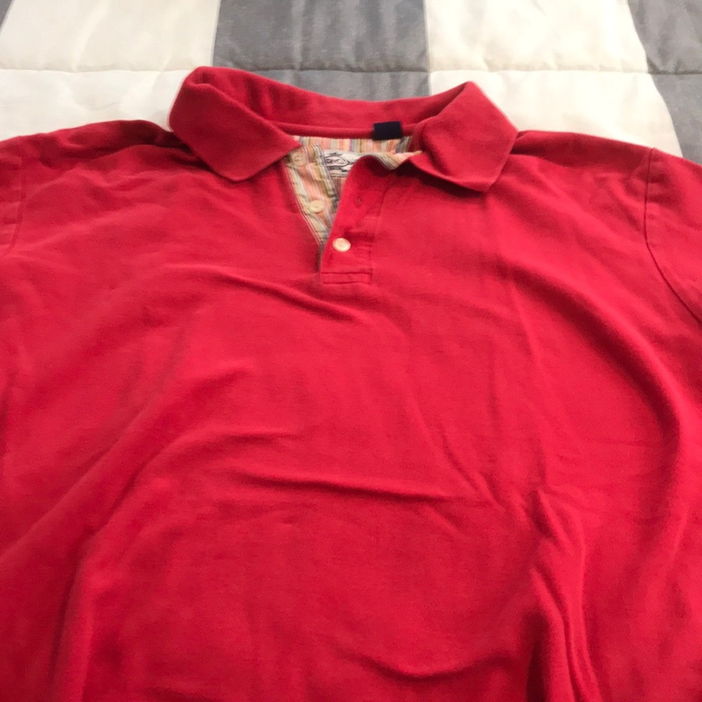 Men’s Red polo